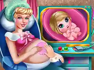 Cinderella Pregnant Check-Up — безплатна онлайн игра