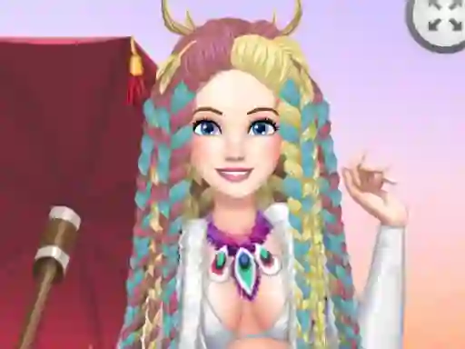 Burning Man Hairstyles — безплатна онлайн игра
