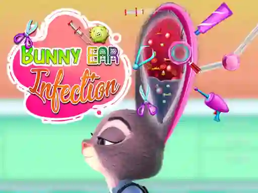 Bunny Ear Infection — безплатна онлайн игра