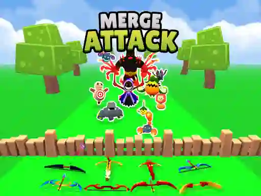 Merge Monster Attack — безплатна онлайн игра