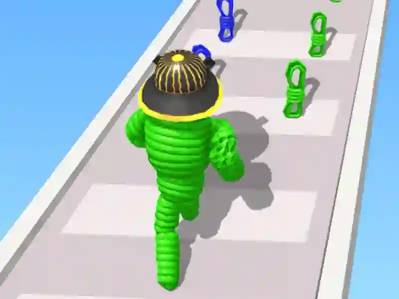 Rope-Man Run 3D — безплатна онлайн игра