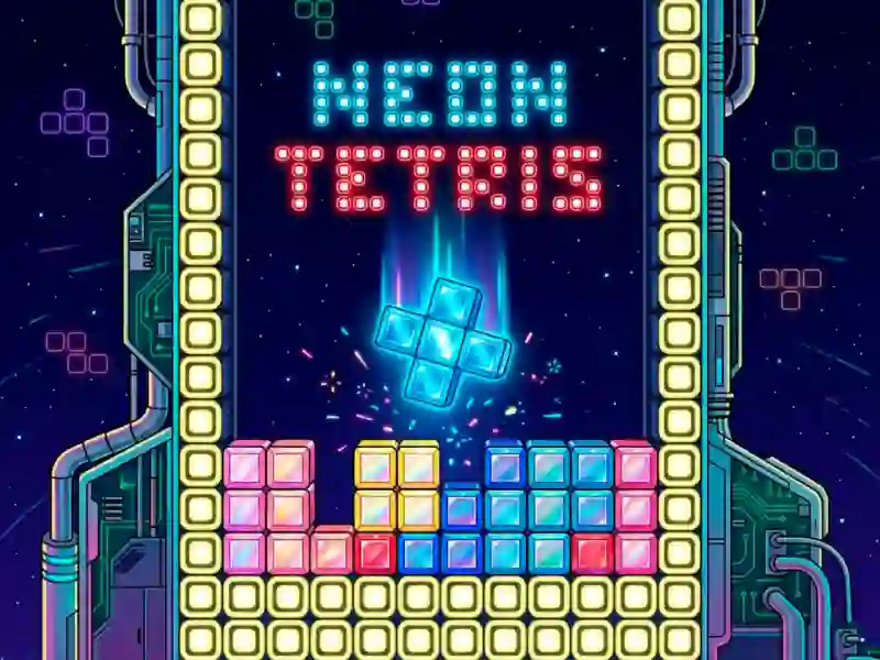 Neon Tetris — безплатна онлайн игра