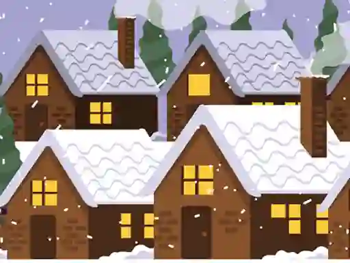 Christmas Town Difference — безплатна онлайн игра