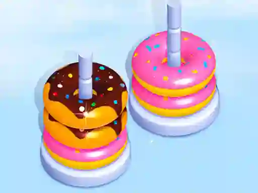 Donut Sort Fun — безплатна онлайн игра