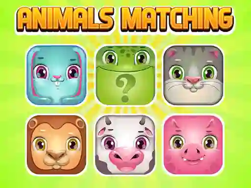 Animals Memory Matching — безплатна онлайн игра
