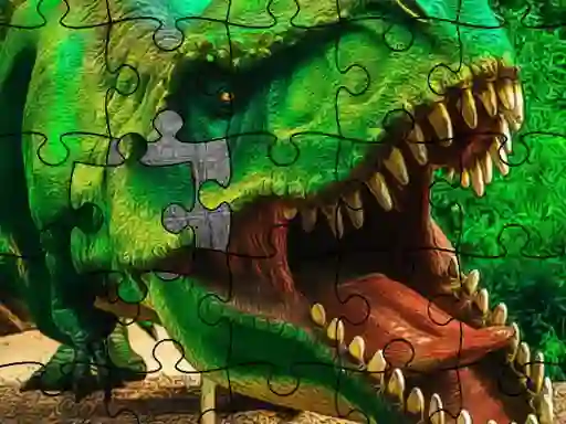 Dino Park Jigsaw — безплатна онлайн игра