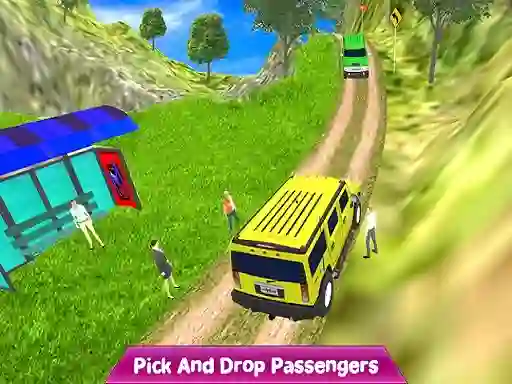 Crazy Taxi Jeep Drive — безплатна онлайн игра