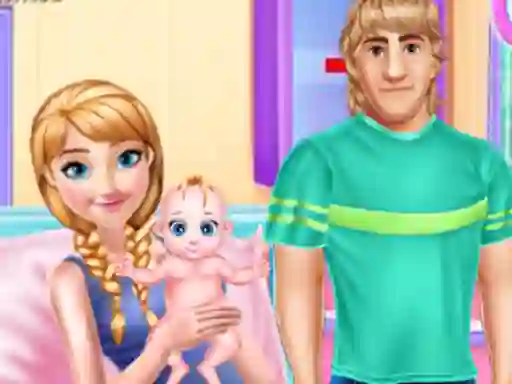 Pregnant Anna and Baby Care — безплатна онлайн игра