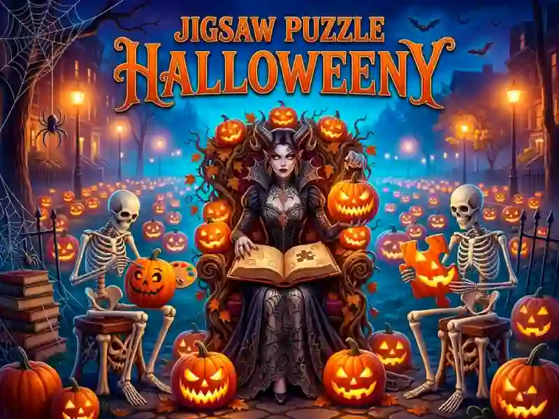 Jigsaw Puzzle Halloweeny — безплатна онлайн игра