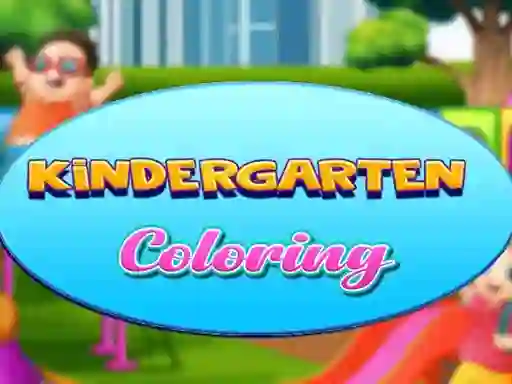 Kindergarten Coloring — безплатна онлайн игра
