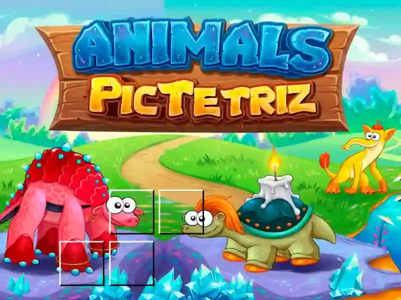 Animals Pic Tetriz — безплатна онлайн игра