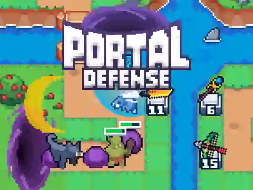 Portal Defense — безплатна онлайн игра