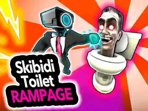 Skibidi Toilet Rampage — безплатна онлайн игра