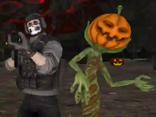 Masked Forces: Halloween Survival — безплатна онлайн игра