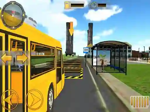 School Bus Driving Simulator — безплатна онлайн игра
