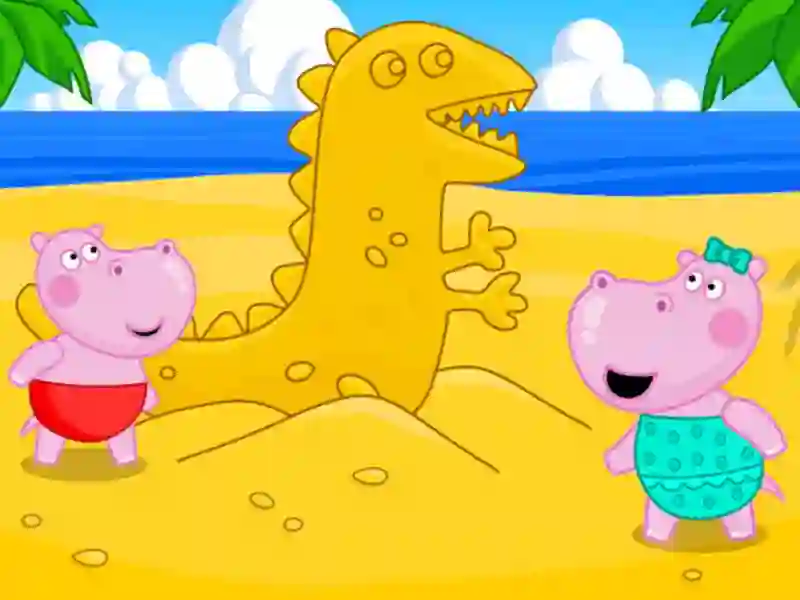 Hippo Beach Adventures — безплатна онлайн игра