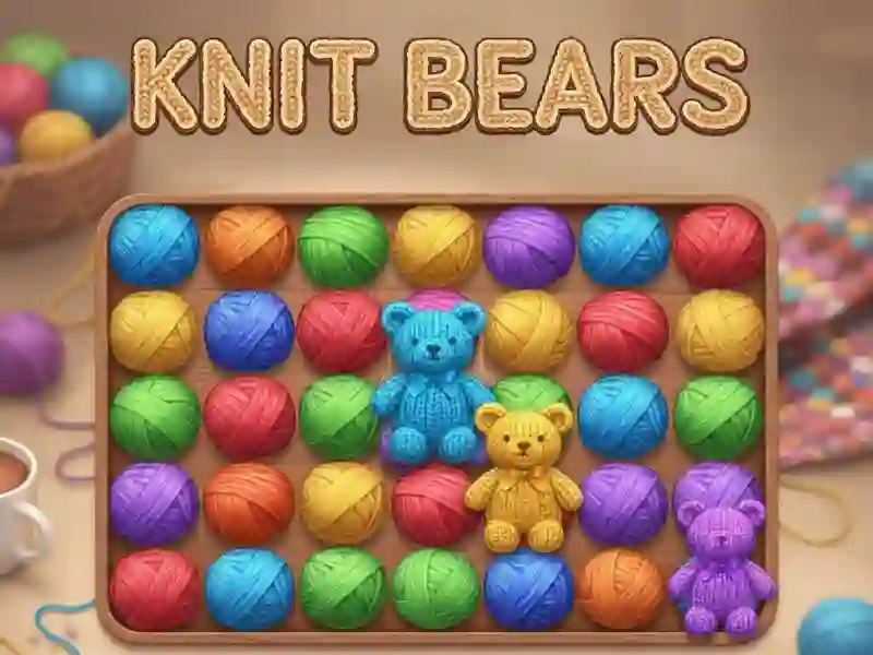 Knit Bears — безплатна онлайн игра