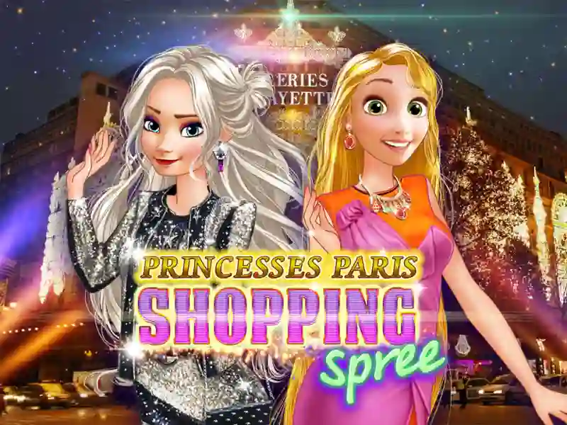 Princesses in Paris: fun shopping — безплатна онлайн игра
