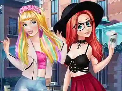 100 Crop Top Looks for Princess — безплатна онлайн игра