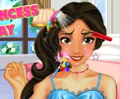 Latina Princess Spa Day — безплатна онлайн игра