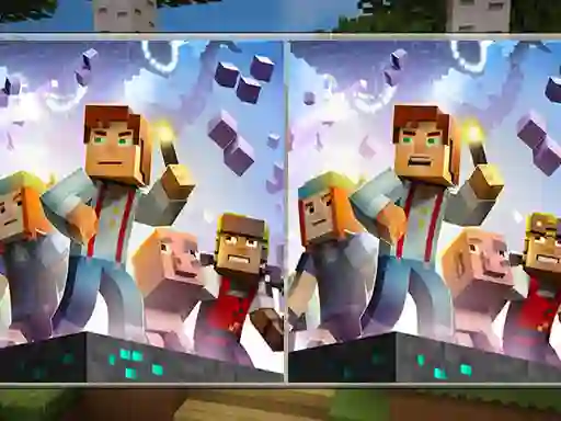 Pixel Craft Differences — безплатна онлайн игра