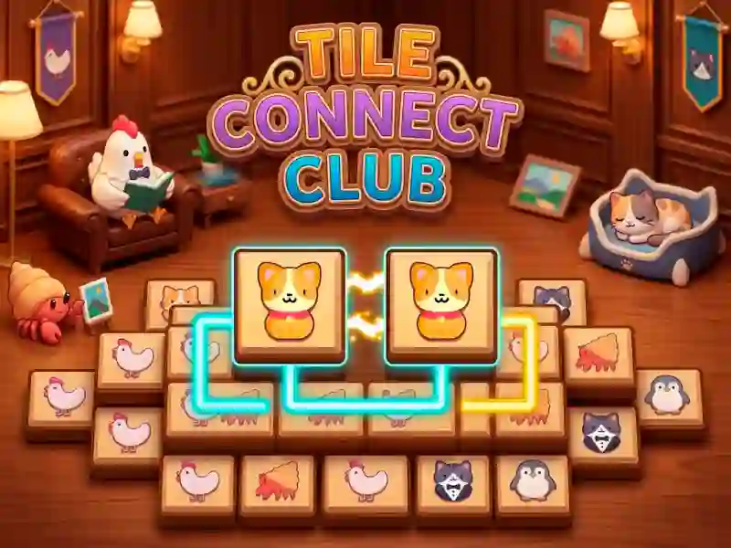 Tile Connect Club — безплатна онлайн игра