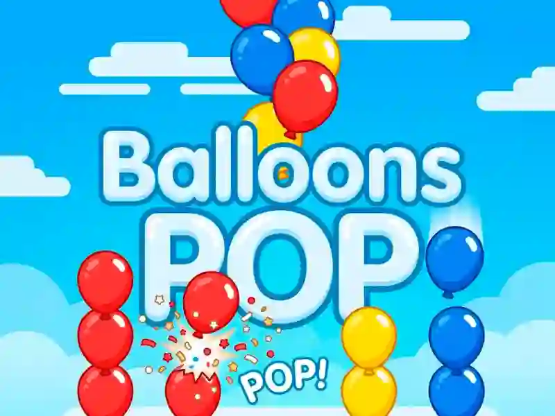 Balloons Pop — безплатна онлайн игра