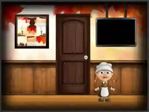 Amgel Thanksgiving Room Escape 9 — безплатна онлайн игра