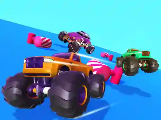 Fall Cars Ultimate Knockout Race — безплатна онлайн игра