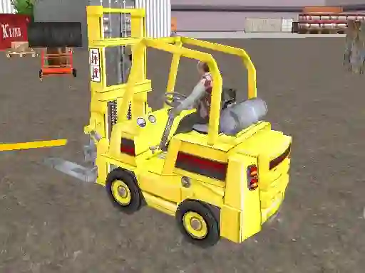 Driving Forklift Simulator — безплатна онлайн игра
