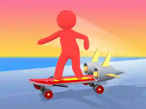 Crazy Skate Race — безплатна онлайн игра