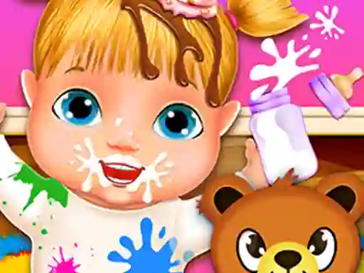 Lina Babysitter — безплатна онлайн игра