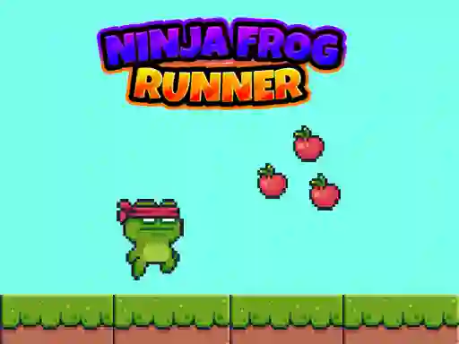 Ninja Frog Runner — безплатна онлайн игра