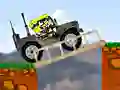 Spongebob Dangerous Jeep — безплатна онлайн игра