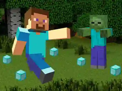 Pixelcraft Hidden Diamond Blocks — безплатна онлайн игра