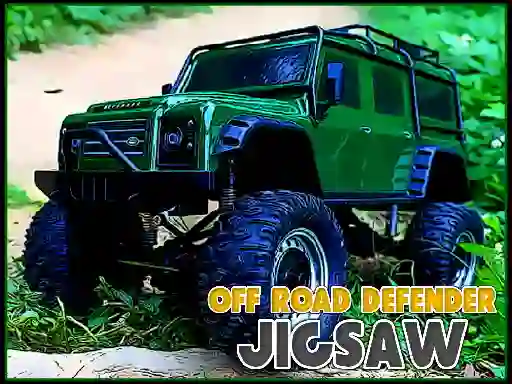 Off Road Defender Jigsaw — безплатна онлайн игра