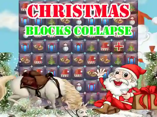 Christmas Blocks Collapse — безплатна онлайн игра