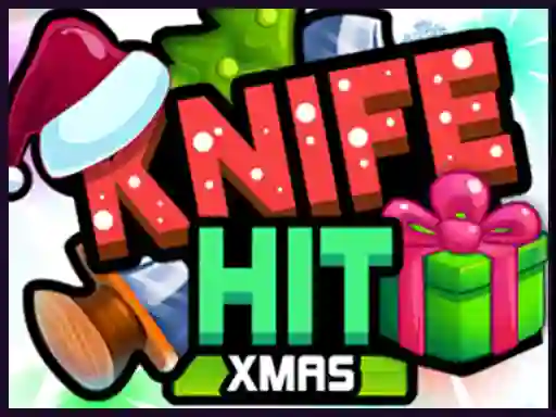 Knife Hit Xmas — безплатна онлайн игра