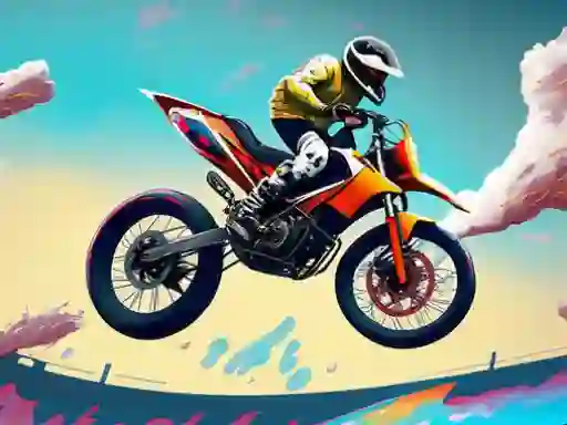 Bike Jump — безплатна онлайн игра