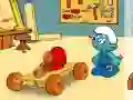 The smurfs handy`s car — безплатна онлайн игра