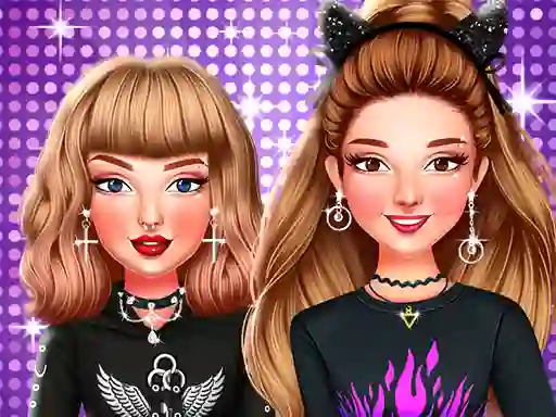 Celebrity E-Girl Fashion — безплатна онлайн игра