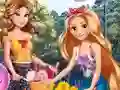 Princesses Bike Trip — безплатна онлайн игра