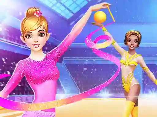Gymnastics Girls Dress Up Game — безплатна онлайн игра