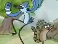 Regular show spot the difference — безплатна онлайн игра
