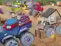 Nickelodeon destruction truck derby — безплатна онлайн игра