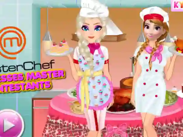 Princesses Masterchef Contestants — безплатна онлайн игра