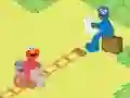 123 Sesame Street: Train Track Engineers — безплатна онлайн игра