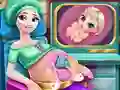 Ice Queen Pregnant Check-Up — безплатна онлайн игра