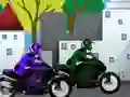 Bike Racing Math Integers — безплатна онлайн игра