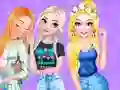 Princesses and Pets Matching Outfits — безплатна онлайн игра